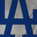 Los Angeles Dodgers MLB Bulletin Men's Athletic Grey Express Twill Logo Hoodie