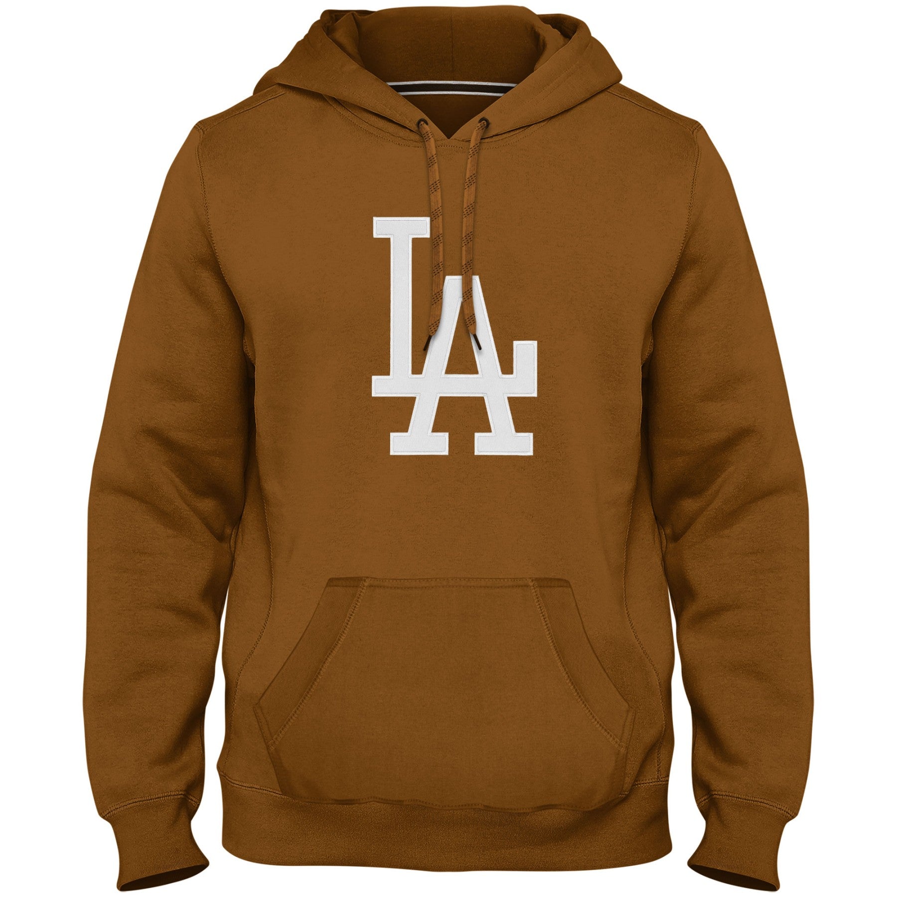 Los Angeles Dodgers MLB Bulletin Men's Dune Express Twill Logo Hoodie