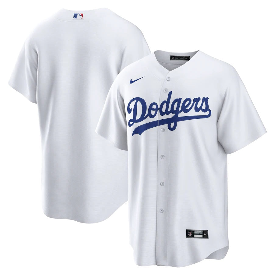 Los Angeles Dodgers MLB Nike Men's White Replica Jersey