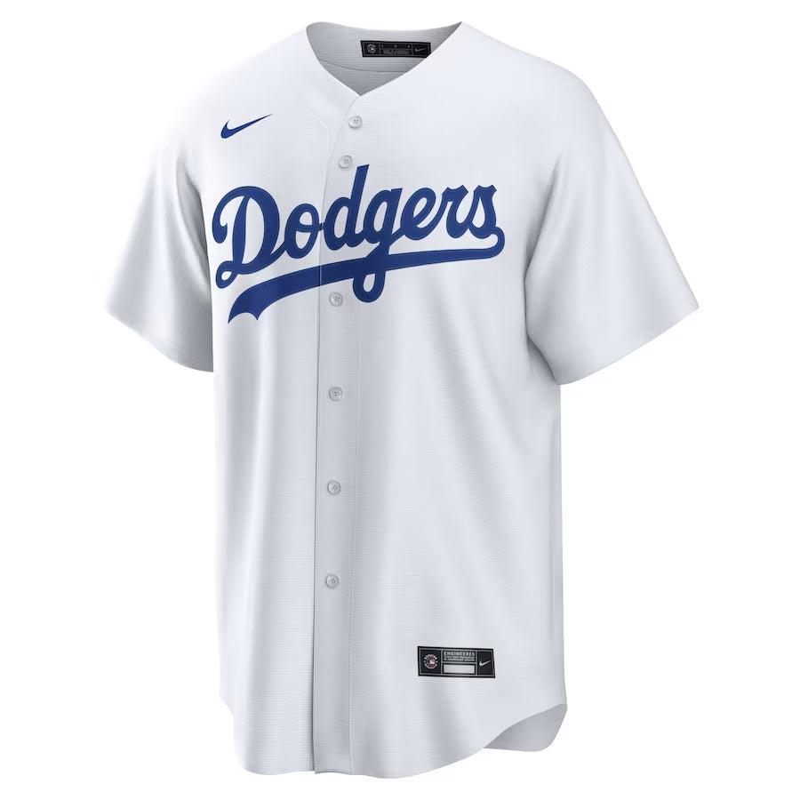 Los Angeles Dodgers MLB Nike Men's White Replica Jersey