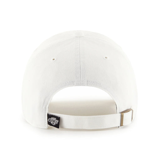 Los Angeles Kings NHL 47 Brand Men's White Vintage 1988 Clean Up Adjustable Hat