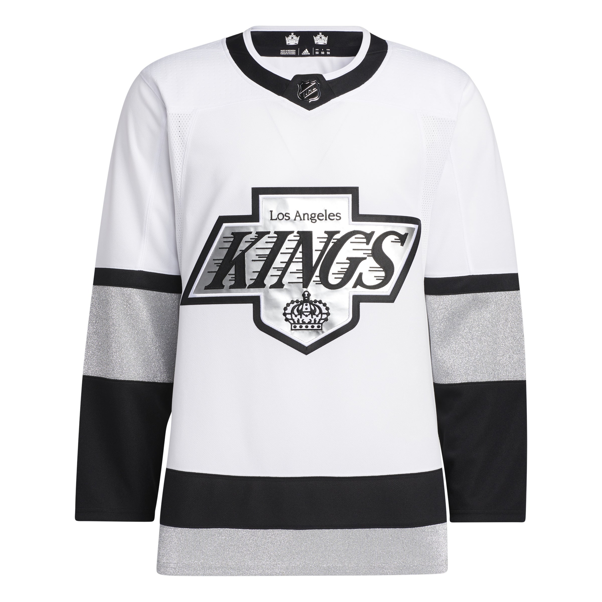 Los Angeles Kings NHL Adidas Men's White Primegreen Alternate Authentic Pro Jersey