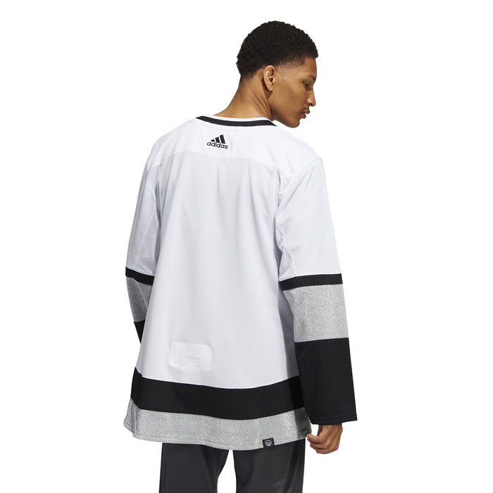 Los Angeles Kings NHL Adidas Men's White Primegreen Alternate Authentic Pro Jersey