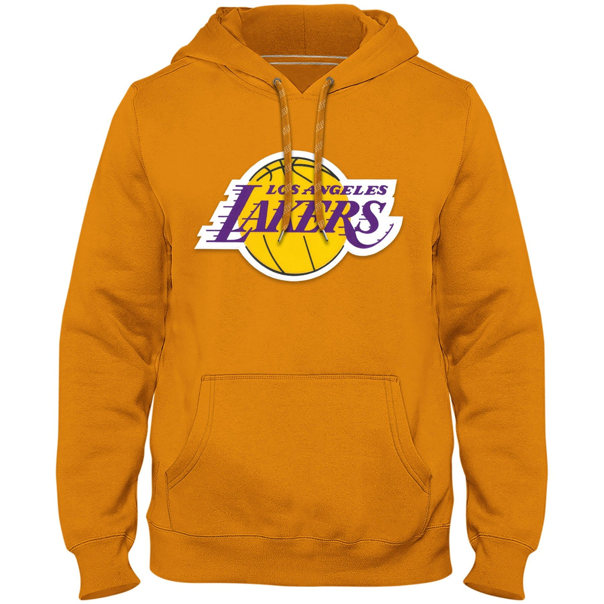 Los Angeles Lakers NBA Bulletin Men's Gold Express Twill Logo Hoodie —