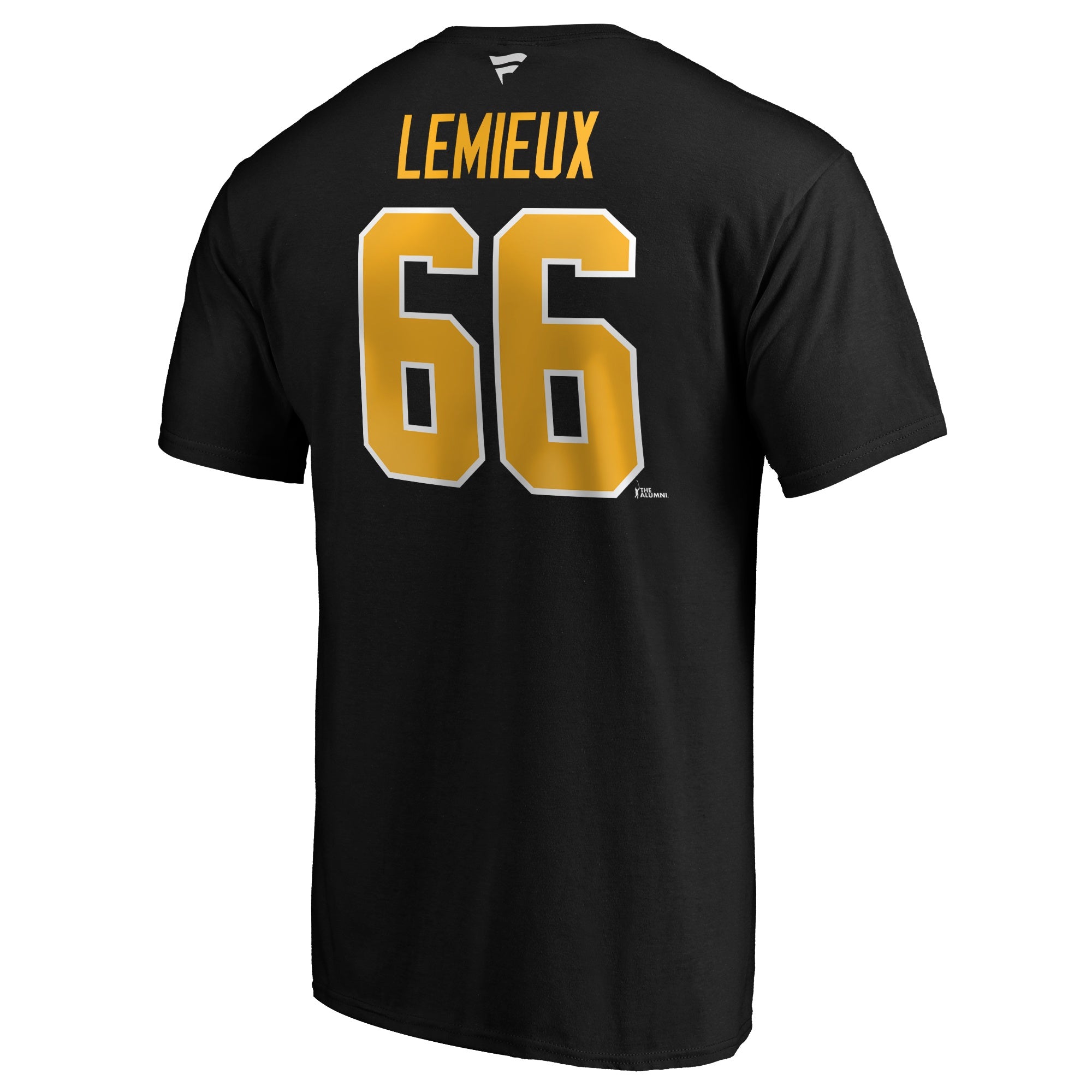 Mario Lemieux Pittsburgh Penguins NHL Fanatics Branded Men's Black Alumni Authentic T-Shirt