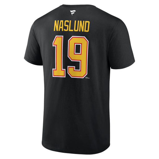 Markus Naslund Vancouver Canucks NHL Fanatics Branded Men's Black Alumni Authentic T-Shirt