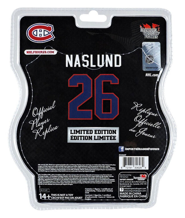 Mats Naslund Montreal Canadiens NHL Imports Dragon 6" Action Figure