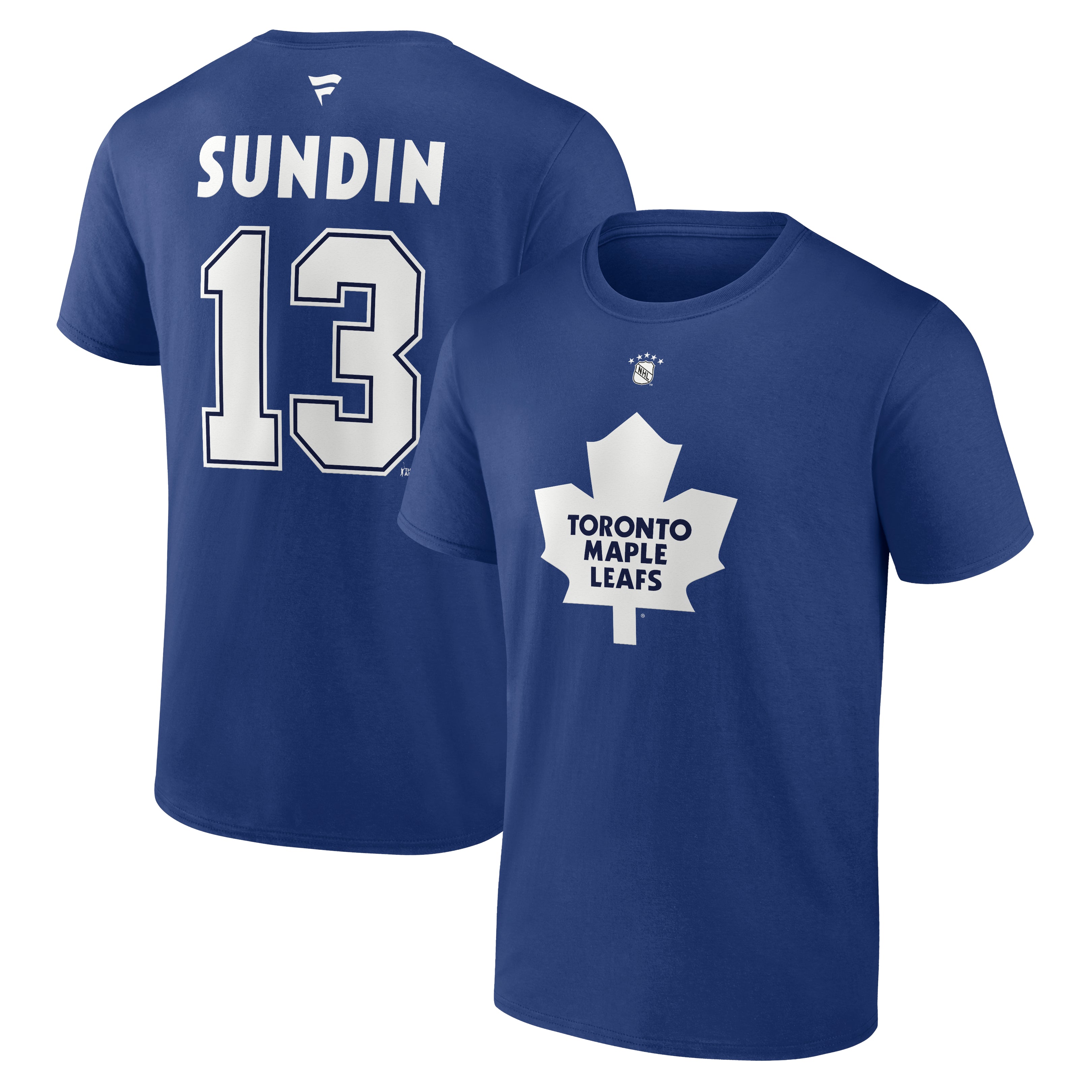 Mats Sundin Toronto Maple Leafs Fanatics Branded Navy Alumni Authentic T-Shirt