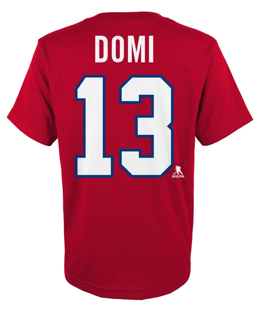 Max Domi Montreal Canadiens NHL Outerstuff Youth Red T-Shirt