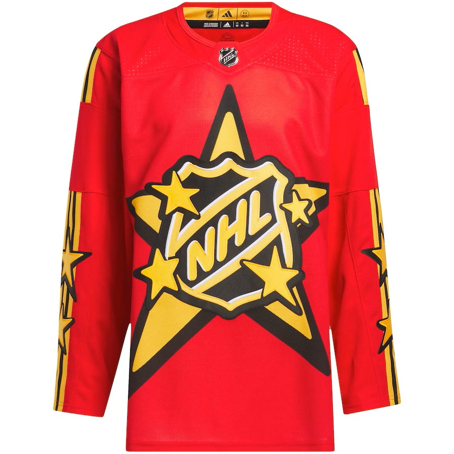 2024 All Star Game Adidas x Drew House Maillot Pro authentique rouge Primegreen pour homme