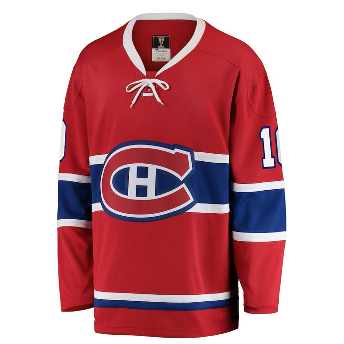 Guy Lafleur Montreal Canadiens NHL Fanatics Branded Men's Red Premier Vintage Breakaway Jersey
