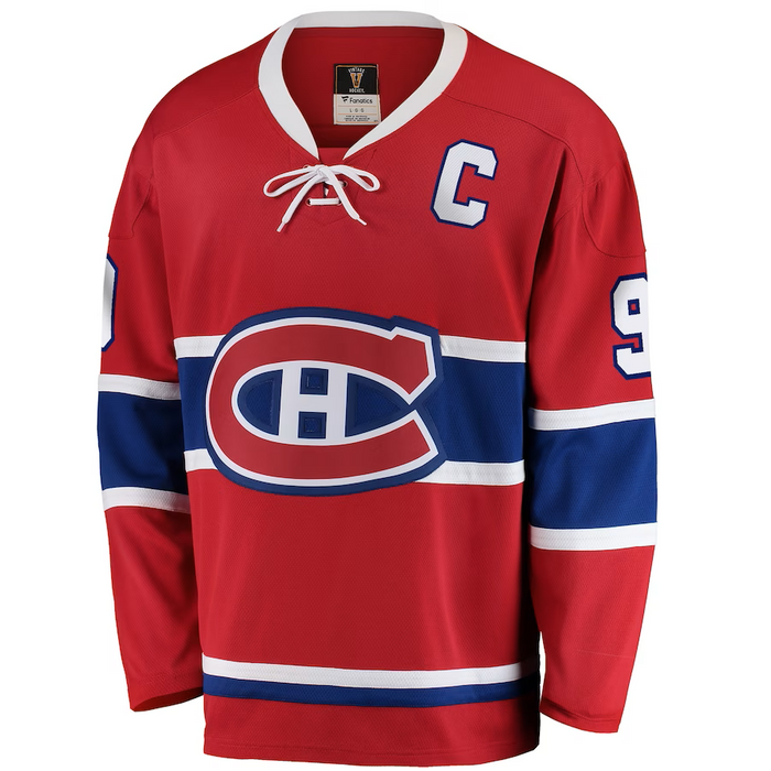 Maurice Richard Montreal Canadiens NHL Fanatics Branded Men's Red Premier Vintage Breakaway Jersey