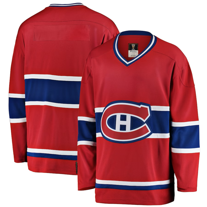 Montreal Canadiens NHL Fanatics Branded Men's Red Premier Vintage Breakaway Jersey