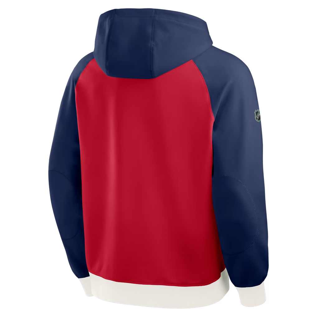 Montreal Canadiens NHL Fanatics Branded Men's Red 2026 Heritage Classic Authentic Pro Tri-Blend Knit Hoodie