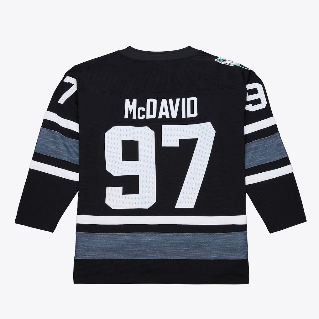 Connor McDavid Edmonton Oilers NHL Mitchell & Ness Men's Black 2019 All-Star Power Play Authentic Jersey