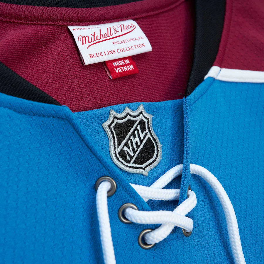 Nathan MacKinnon Colorado Avalanche NHL Mitchell & Ness Men's Blue 2013 Blue Line Authentic Player Jersey