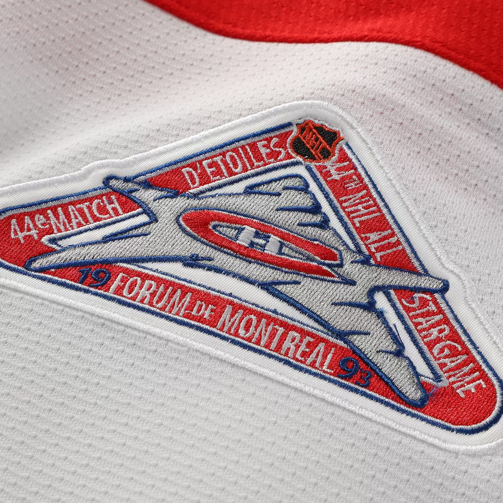 Patrick Roy Montreal Canadiens NHL Mitchell & Ness Men's White 1992-93 Power Play Authentic Jersey