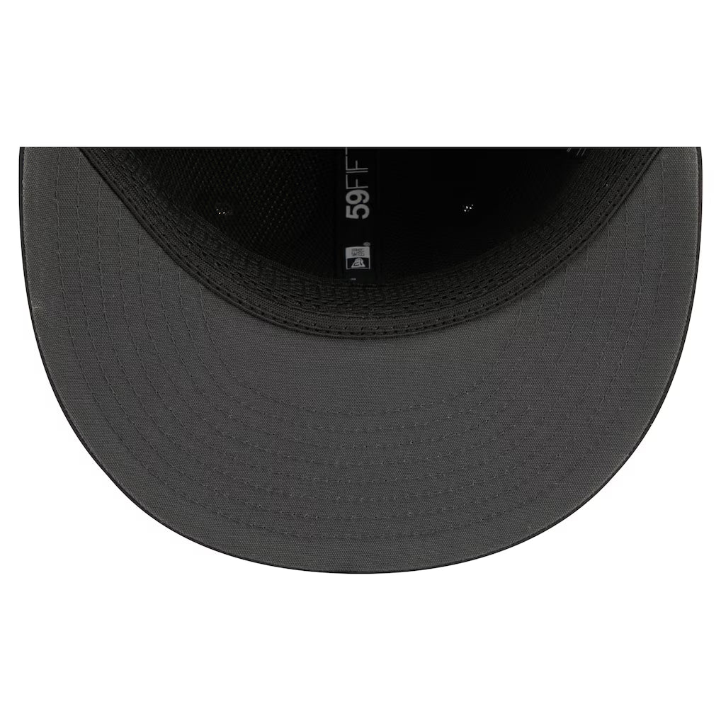 Detroit Lions NFL New Era Men's Black 59Fifty 2026 Sideline Fitted Hat