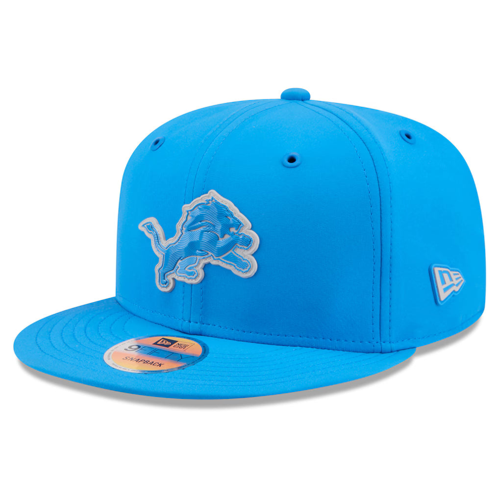 Detroit Lions NFL New Era Men's Honolulu Blue 9Fifty 2026 Sideline Snapback