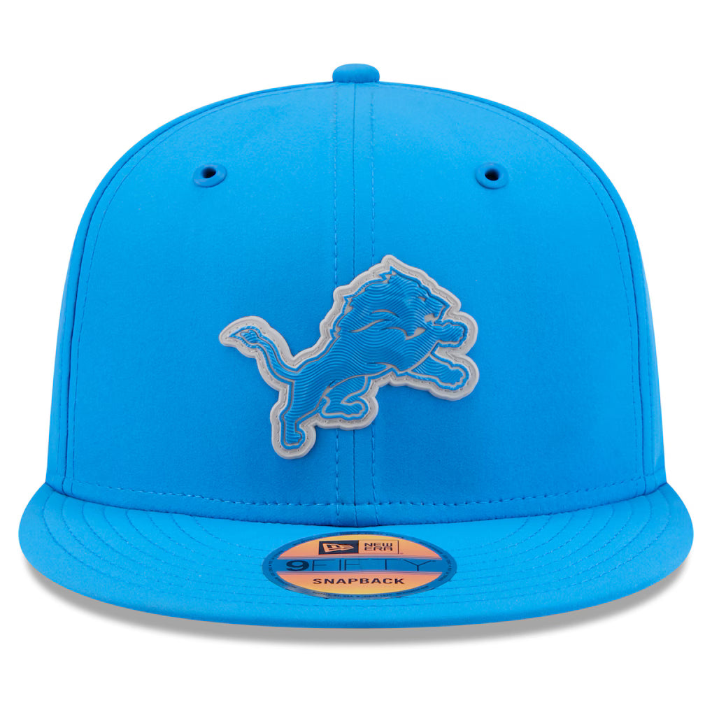 Detroit Lions NFL New Era Men's Honolulu Blue 9Fifty 2026 Sideline Snapback