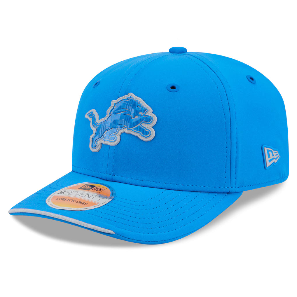 Detroit Lions NFL New Era Men's Honolulu Blue 9Seventy 2026 Sideline Stretch Snapback