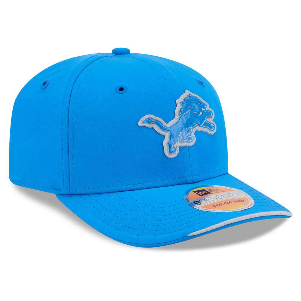 Detroit Lions NFL New Era Men's Honolulu Blue 9Seventy 2026 Sideline Stretch Snapback