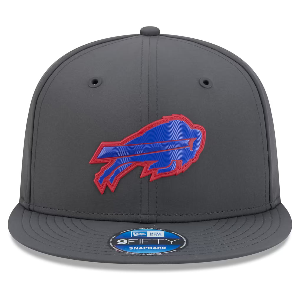 Buffalo Bills NFL New Era Men's Charcoal 9Fifty 2026 Sideline Cold Weather Snapback