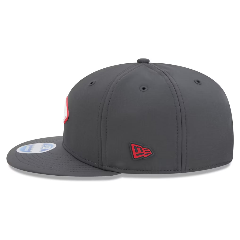 Kansas City Chiefs NFL New Era Men's Charcoal 9Fifty 2026 Sideline Cold Weather Snapback