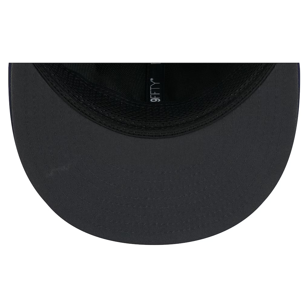 Seattle Seahawks NFL New Era Men's College Navy 59Fifty 2026 Sideline Fitted Hat