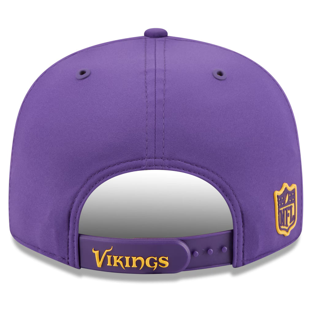Minnesota Vikings NFL New Era Men's Purple 9Fifty 2026 Sideline Snapback