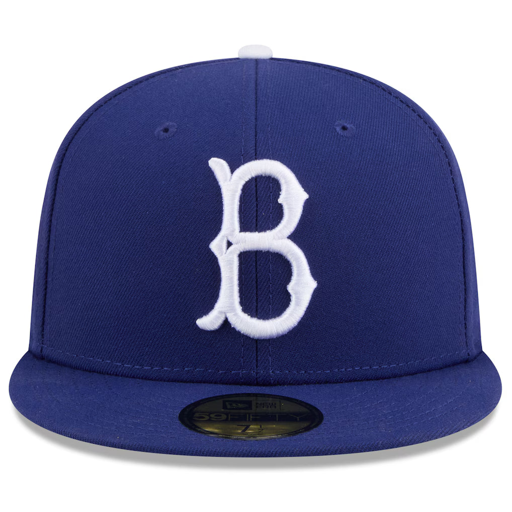 Casquette ajustée homme MLB New Era marine 59Fifty Brooklyn Dodgers Jackie Robinson Day 2026 à patch latéral