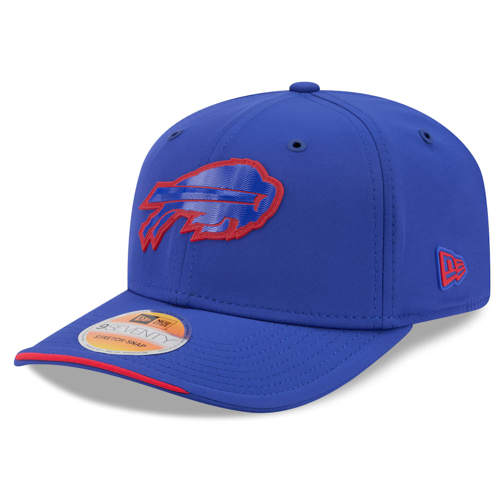 Buffalo Bills NFL New Era Men's Royal 9Seventy 2026 Sideline Stretch Snapback