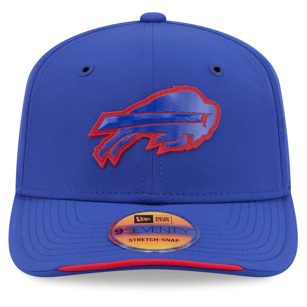 Buffalo Bills NFL New Era Men's Royal 9Seventy 2026 Sideline Stretch Snapback