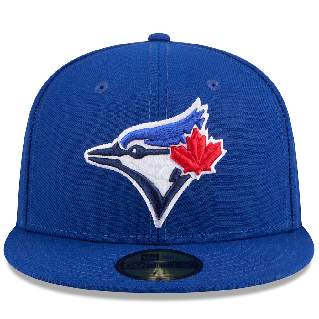 Casquette ajustée Toronto Blue Jays MLB New Era pour homme, bleu roi, 59Fifty, édition Journée Jackie Robinson 2026, avec écusson latéral