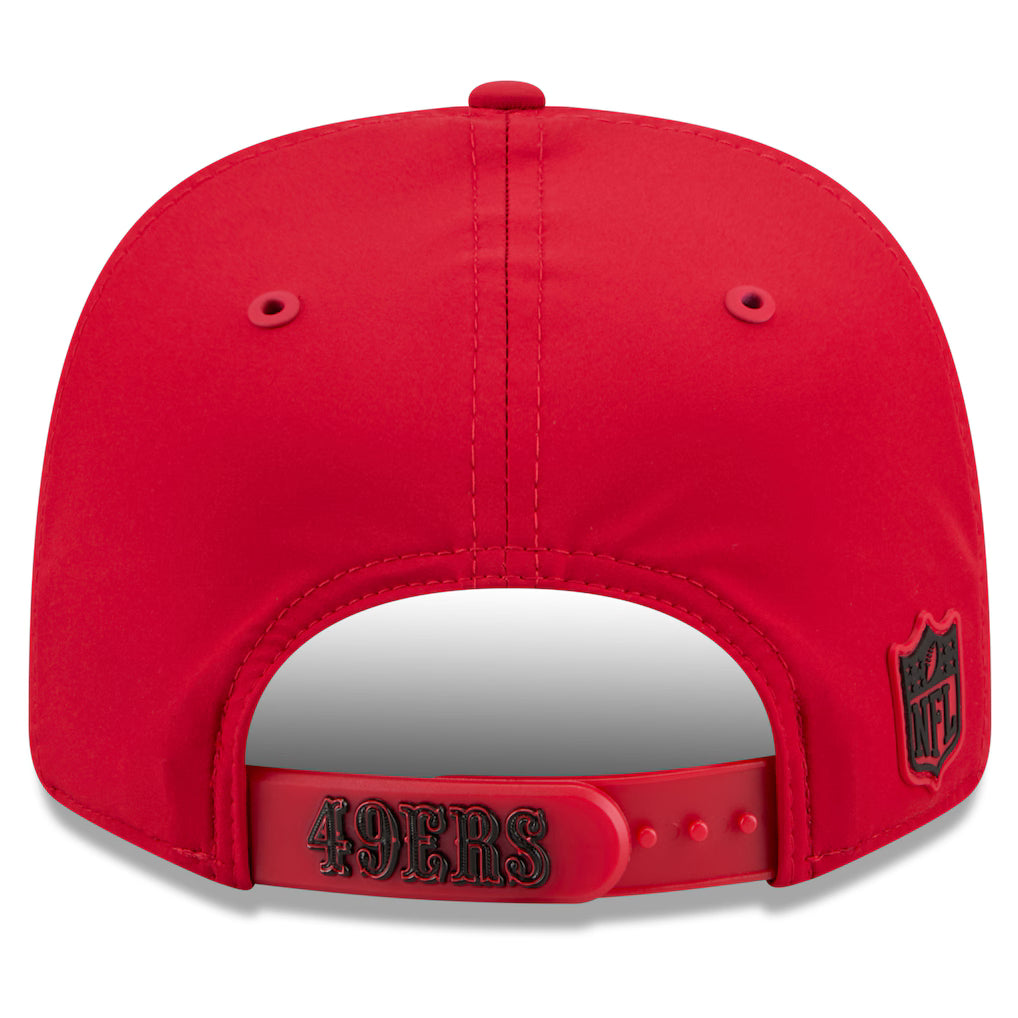 San Francisco 49ers NFL New Era Men's Red 9Seventy 2026 Sideline Stretch Snapback