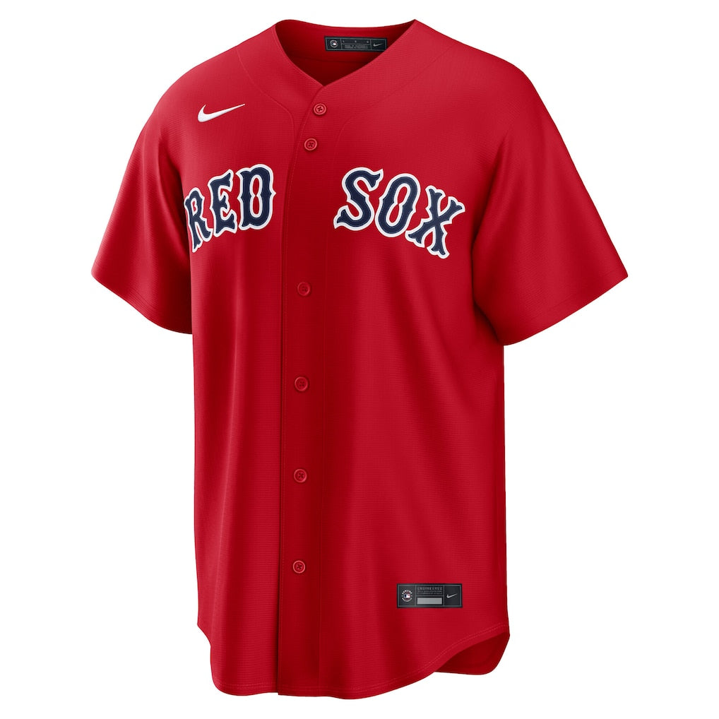 Boston Red Sox MLB Nike Men's Red Alternate Replica Jersey