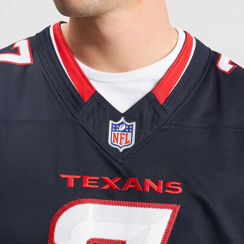 C.J. Stroud Houston Texans NFL Nike Men's Pitch Blue Vapor F.U.S.E. Limited Player Sewn Jersey