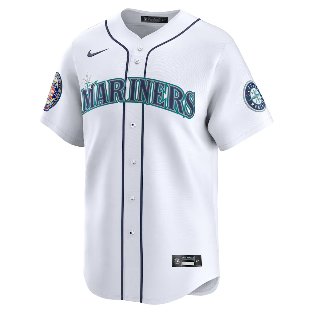 Ichiro Suzuki Seattle Mariners MLB Nike Men's White National Baseball Hall of Fame Home Replica Jersey