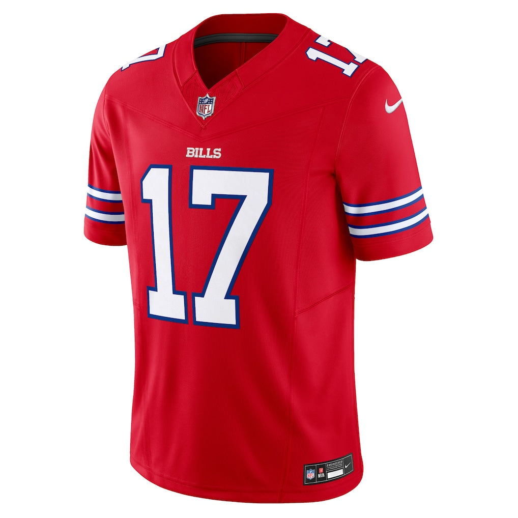 Josh Allen Buffalo Bills NFL Nike Men's University Red Vapor F.U.S.E. Limited Jersey