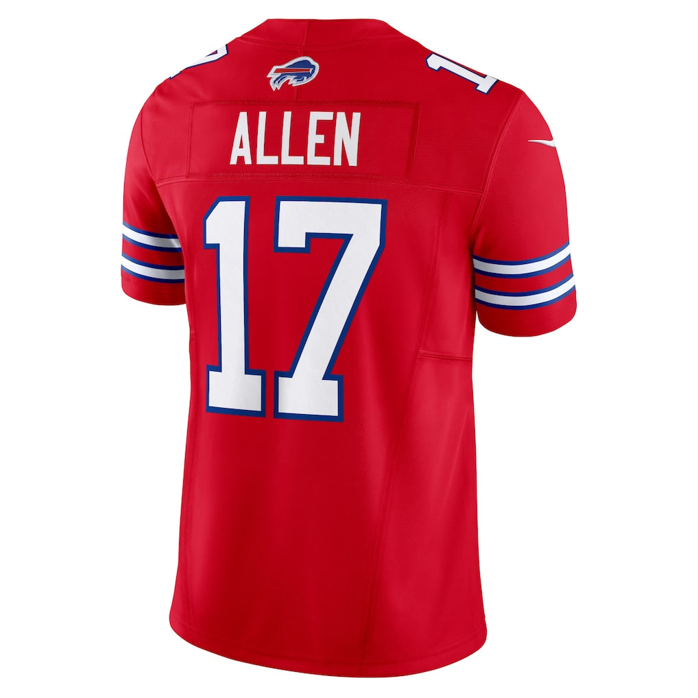 Josh Allen Buffalo Bills NFL Nike Men's University Red Vapor F.U.S.E. Limited Jersey