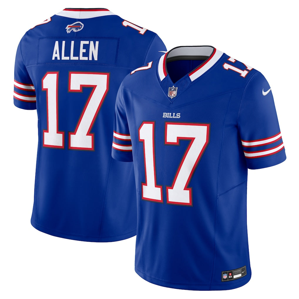 Josh Allen Buffalo Bills NFL Nike Men's Old Royal Vapor F.U.S.E. Limited Jersey
