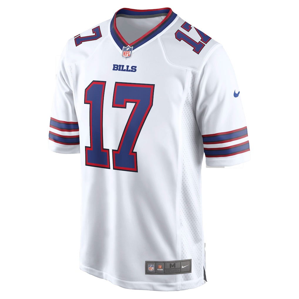 Josh Allen Buffalo Bills NFL Nike Men's White Road Game Jersey