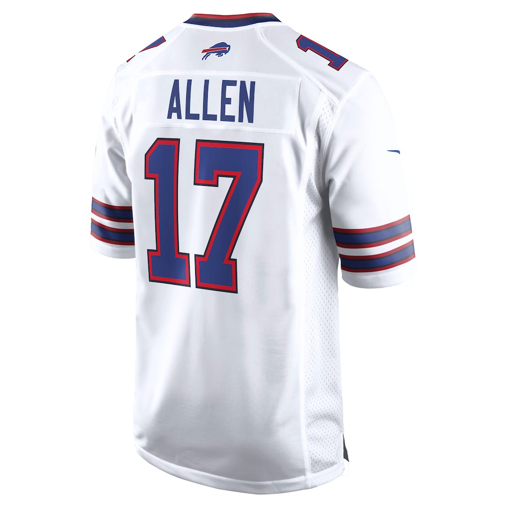 Josh Allen Buffalo Bills NFL Nike Men's White Road Game Jersey