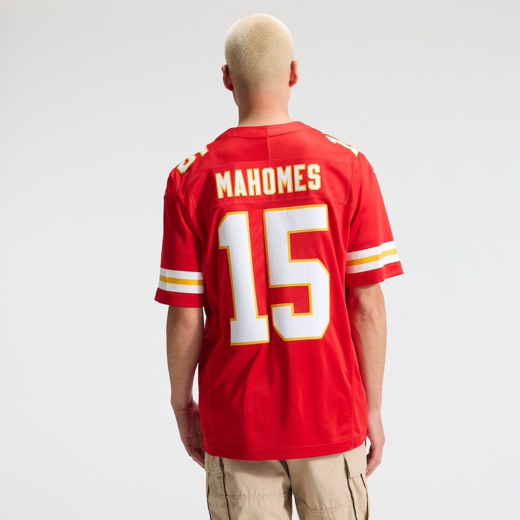Patrick Mahomes Kansas City NFL Nike Men's Red Vapor F.U.S.E. Limited Player Sewn Jersey