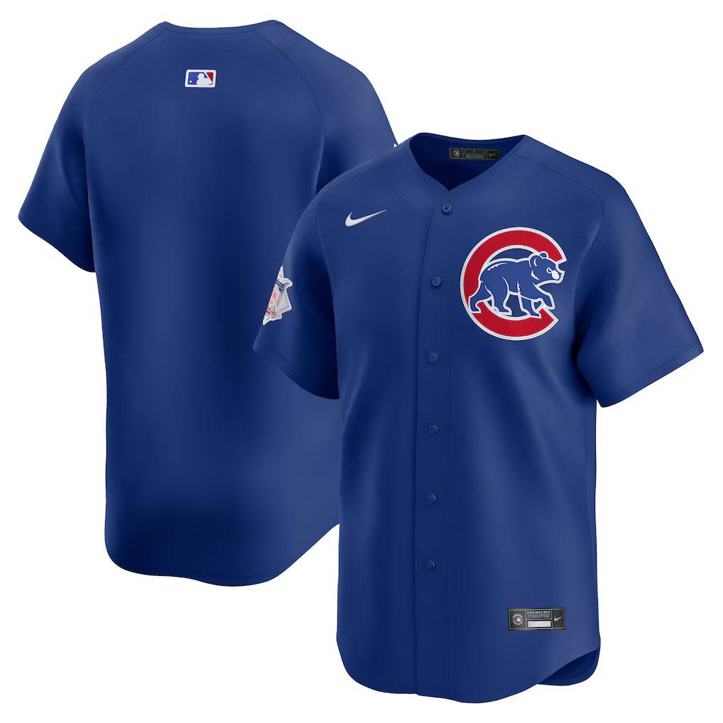 Chicago Cubs MLB Nike Men's Rush Blue Alternate Limited Jersey