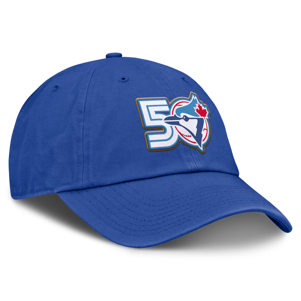 Toronto Blue Jays MLB Nike 50th Anniversary Men's College Navy Club Adjustable Cap