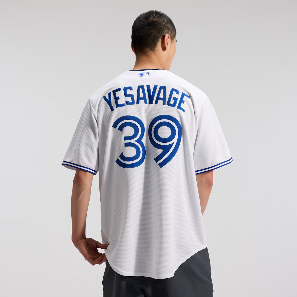 Trey Yesavage Toronto Blue Jays MLB Nike Men's White Replica Jersey