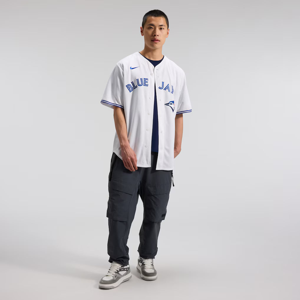 Trey Yesavage Toronto Blue Jays MLB Nike Men's White Replica Jersey