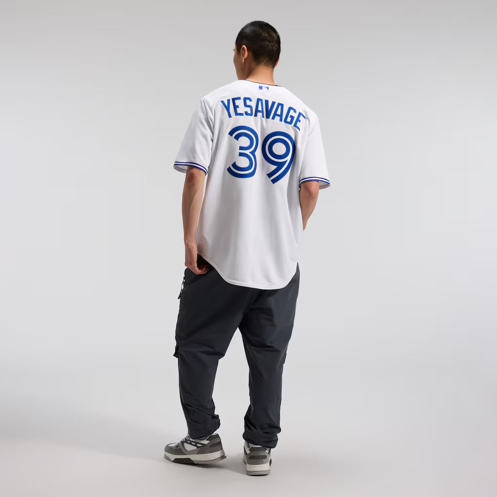 Trey Yesavage Toronto Blue Jays MLB Nike Men's White Replica Jersey