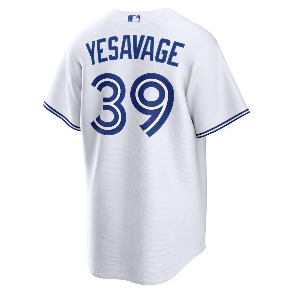 Trey Yesavage Toronto Blue Jays MLB Nike Men's White Replica Jersey
